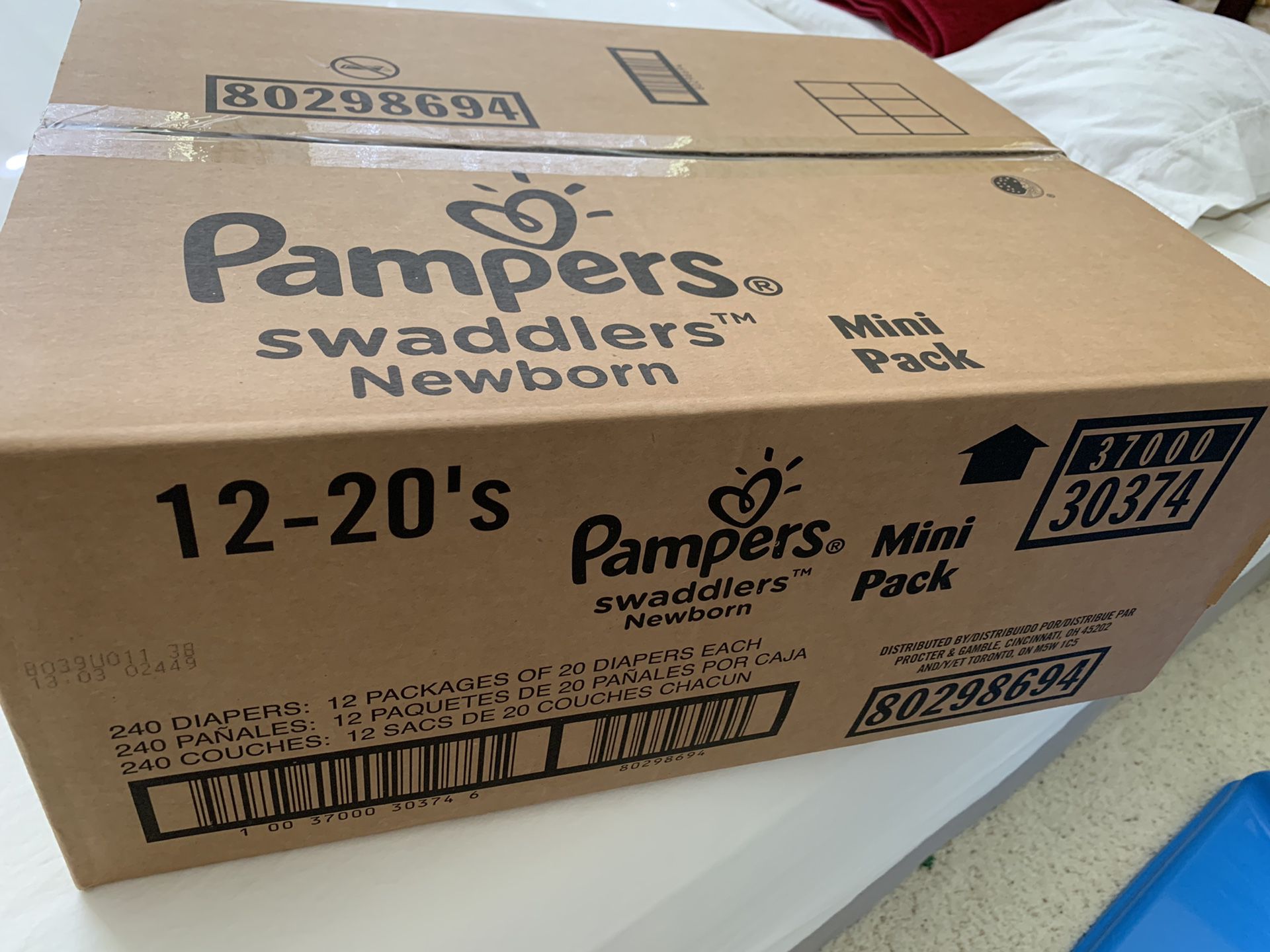 Pampers Swaddlers (Newborn) 240pcs