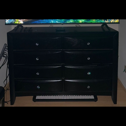 Black dresser