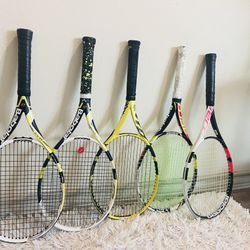 Assorted Babolat Rackets For Sale