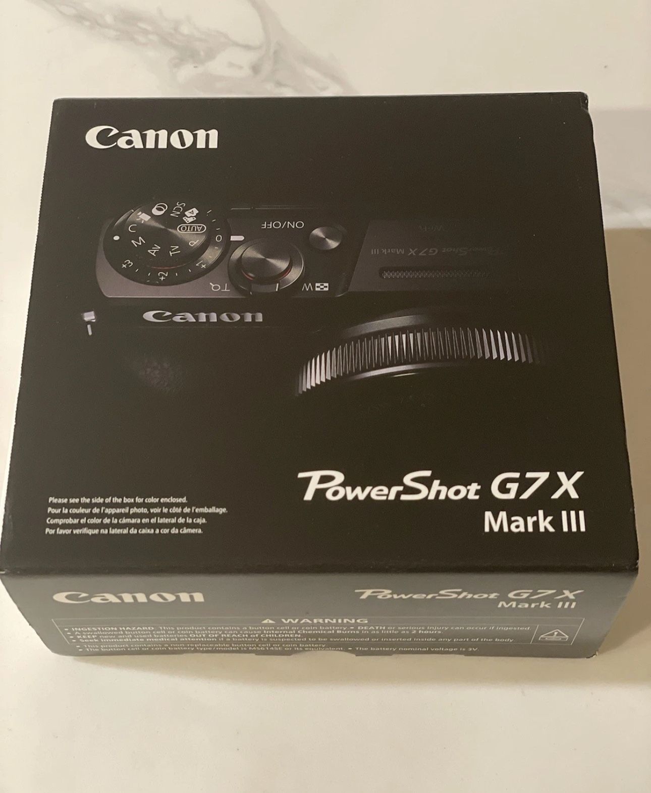 Canon PowerShot G7 X Mark III 20.1MP Digital Camera Black