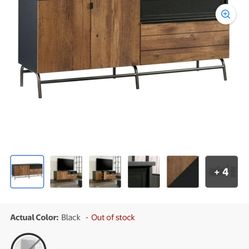 Modern Industrial Media Console / Sideboard – Solid, Stylish Storage