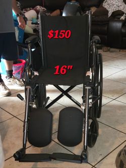 $150 NEW 16" Wheelchair