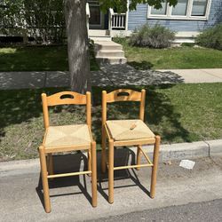 FREE- 2 counter stools 23”