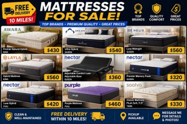 Mattresses for Sale – Multiple Brands & Sizes