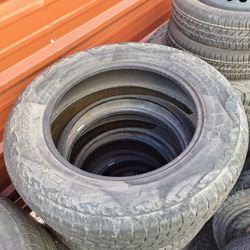 275/60/20  Used Tires Llantas Usadas 