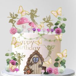 Fairy Cake Topper Set