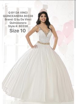 White Dress Size 10
