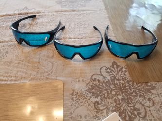 3 Pair Of Nerf Gun Glasses 