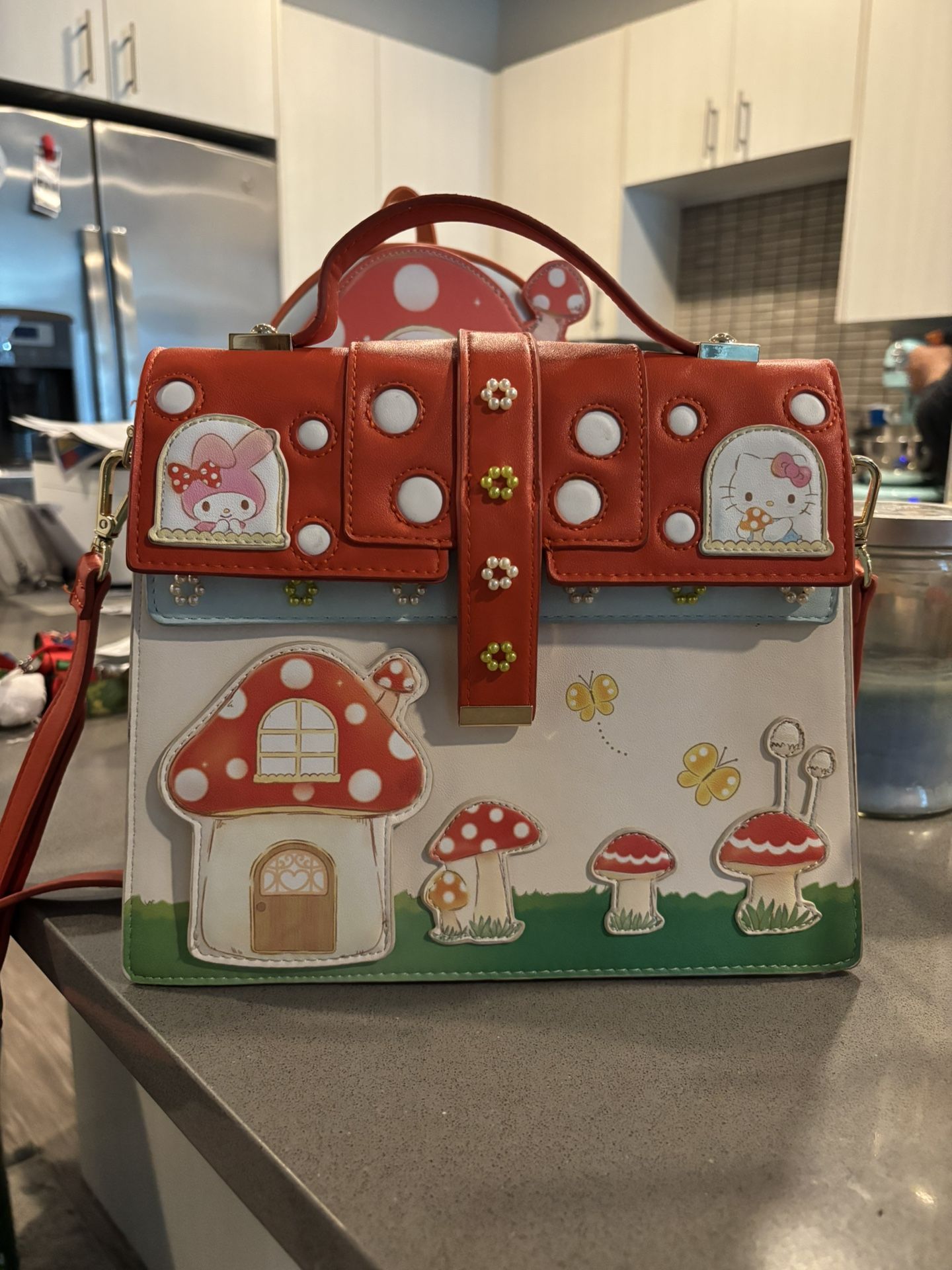 Hello Kitty Mushroom Purse