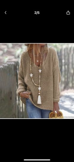 Vintage Stars Necklace-Simple Fringe Sweater Chain