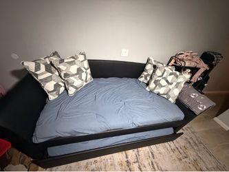 Couch bed trundle