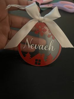 Personalized Ornaments !