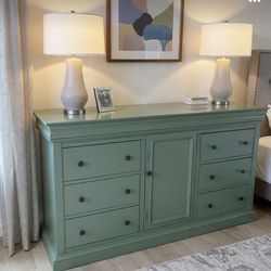 Green dresser