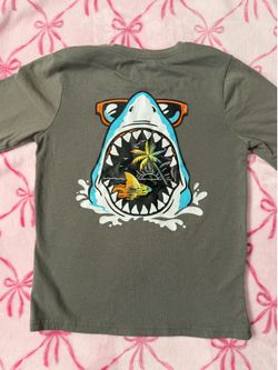 boys shark shirt