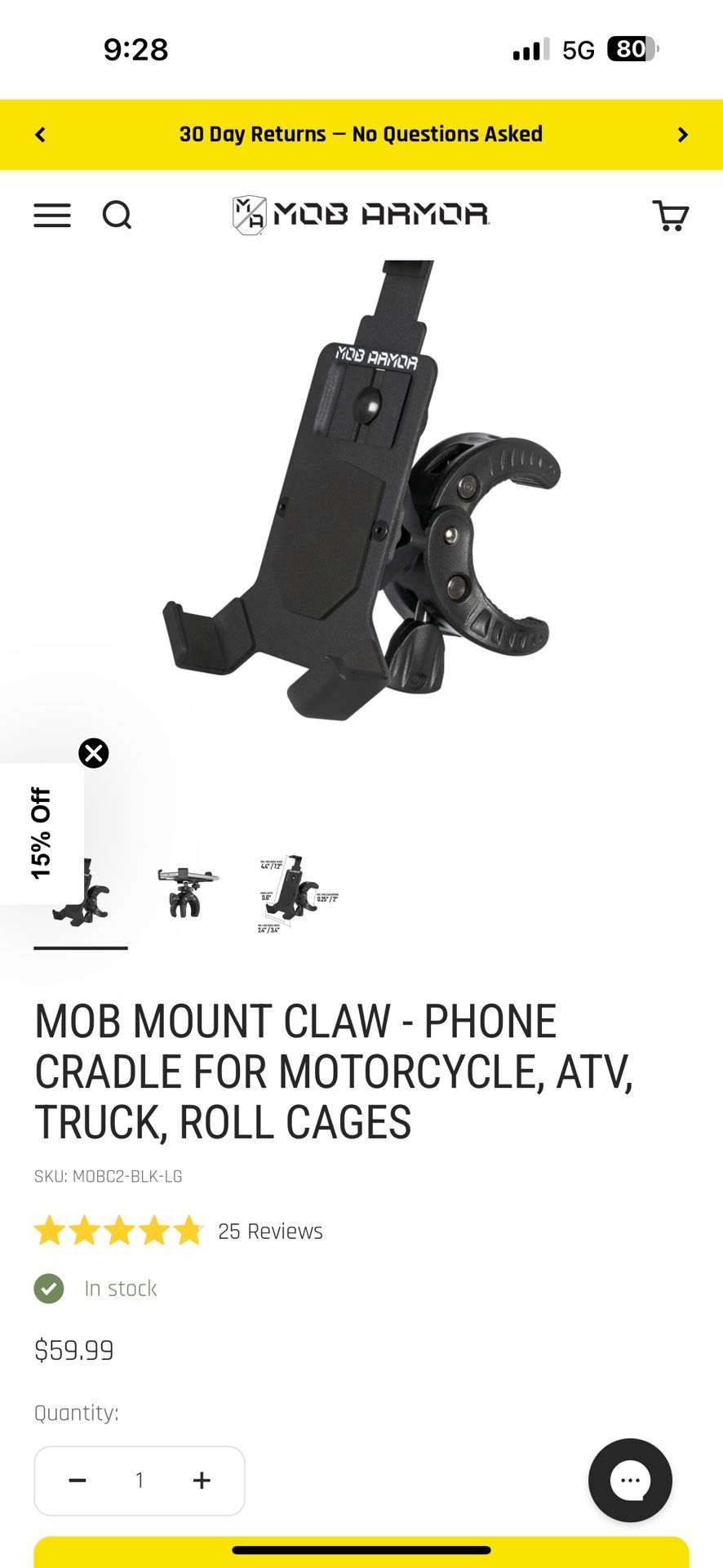 The Mob Mount For Smartphones