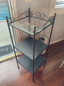 Iron Bathroom Rack