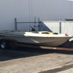 1979 Rowdy Open bow Jet Boat Project