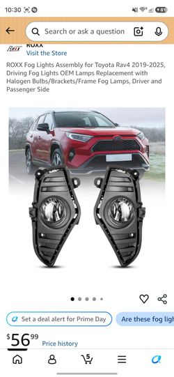 Toyota Rav4 Fog Lights