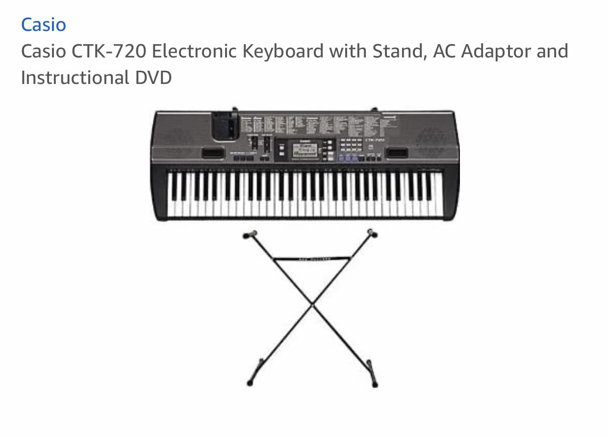 NIB Casio Electronic Musical Keyboard