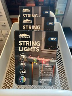 String Lights 3-Pack Multicolor