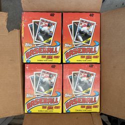 1988 Topps Baseball Card case.   20 unopened Wax Boxes