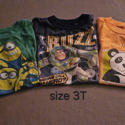 Boy size 3T Play Tee Shirt LOT