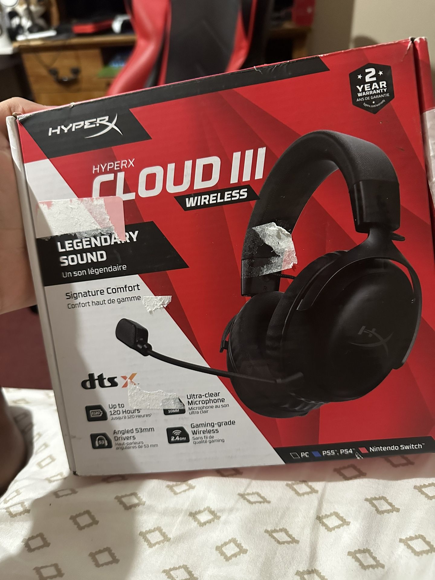 Hyperx Cloud 3 Gaming Wireless Headset