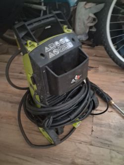 Pressure washer  1450 psi max