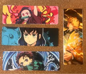 Demon Slayer Bookmarks