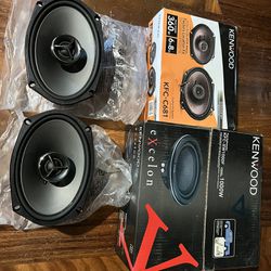 Kenwood Subwoofer and Speakers 