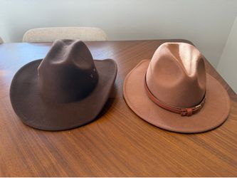 2 Women’s Felt Hats – Like New