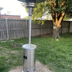 Outdoor Space Heater with gas tank
