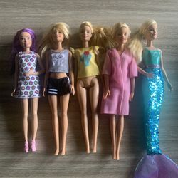 Your Choice of Mattel Disney Hasbro Collection Per Barbie Doll  at $15.00 Each 