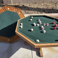 Bumper Pool / Poker Table