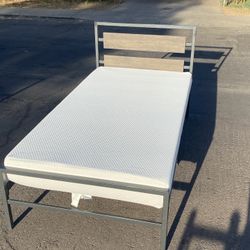 FREE DELIVERY: Heavy Duty Twin Memory Foam Bed