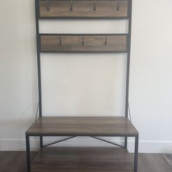 Rustic Wall Tree And Console Table