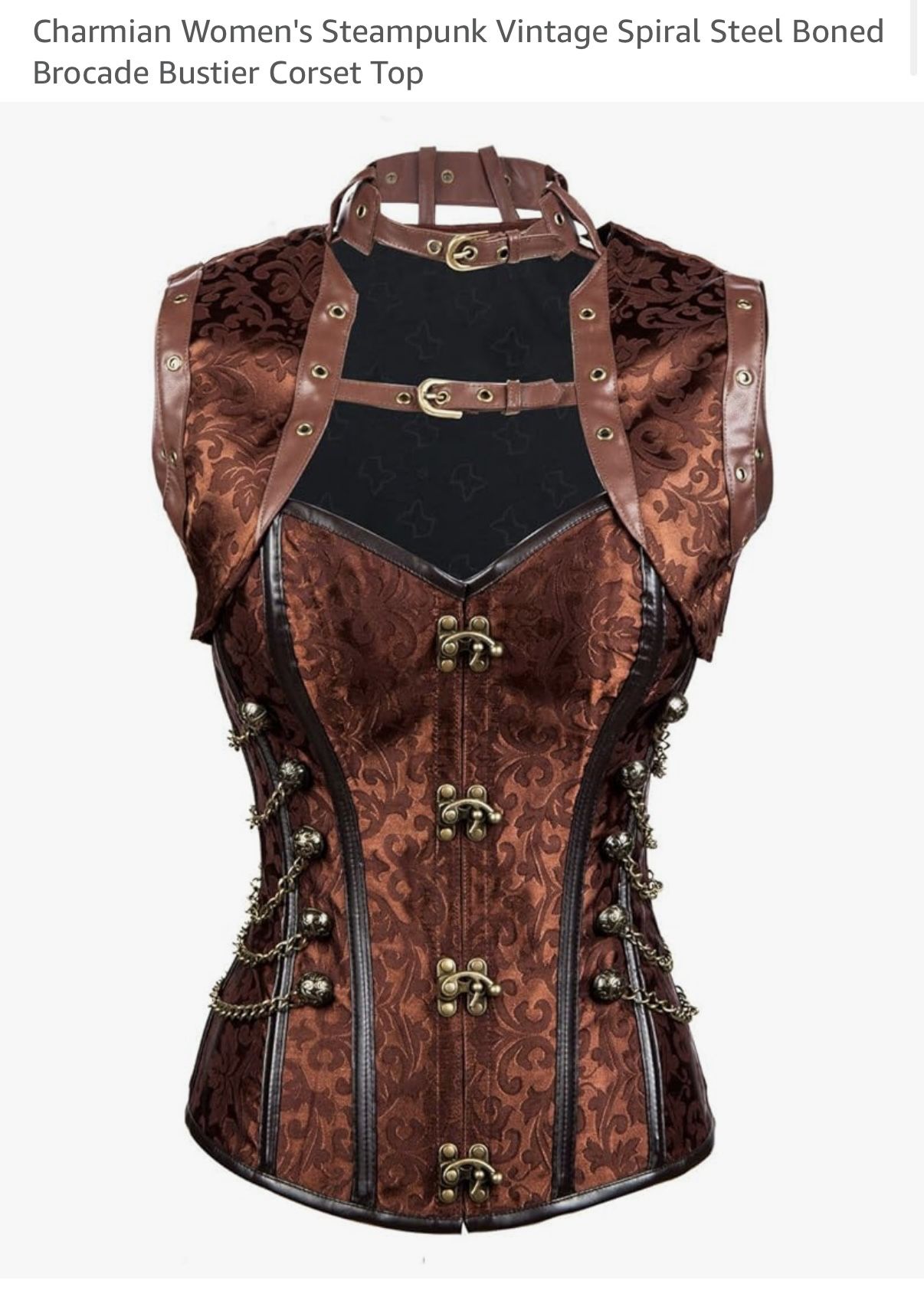 Women’s Steampunk Corset Top