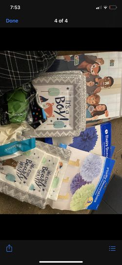 Baby Shower Supplies
