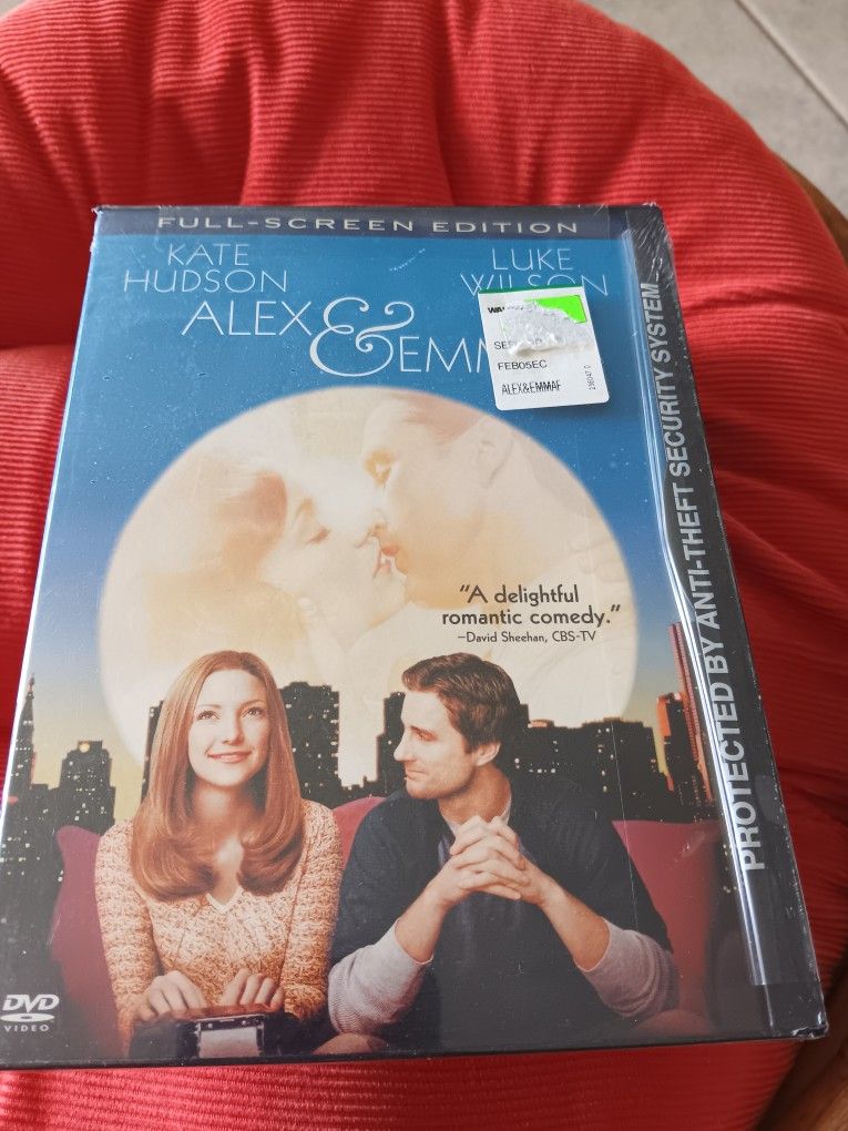 Alex & Emma Dvd Factory Sealed 