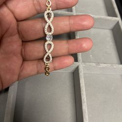 Pulsera De Oro Laminado Para Dama 