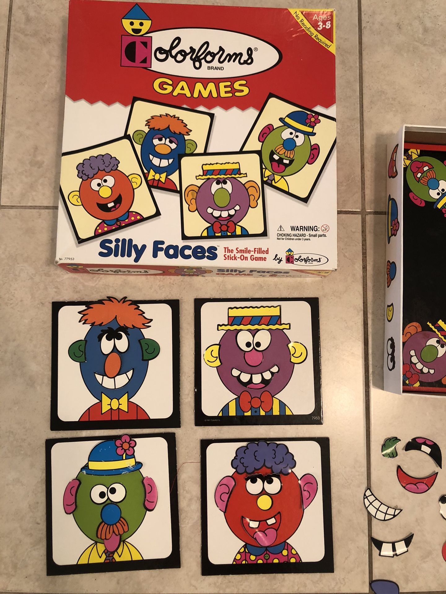 Silly Faces Game ( ages 3-8 )