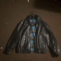 Black Leather Jacket 