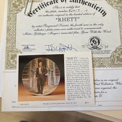 Norman Rockwell Plate