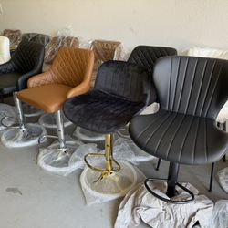 Largest bar stool selection in the valley Prices from 35~95 Per bar stool