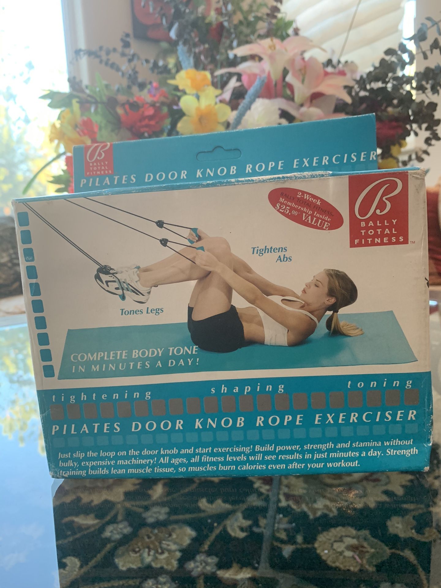 Bally Total Fitness Pilates Door Knob Rope