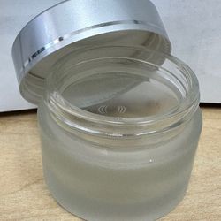 Glass Jars for Cosmetics 2oz frosted glass with lids  50k pcs