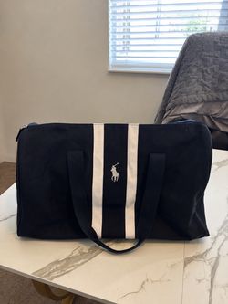 Polo Ralph Lauren Navy Canvas Duffle Bag