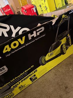 Ryobi lawnmower