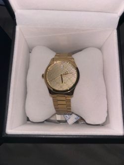 GUCCI Unisex Gold G-Timeless Swiss Quartz Bracelet Watch 38MM YA126461