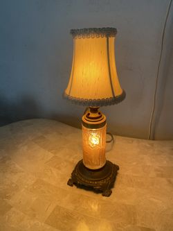 Small Vintage Table Lamp